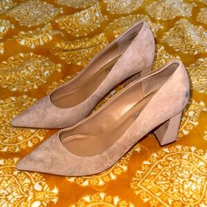 Steve Madden Elegant Tan Suede Women's Pumps - 9
